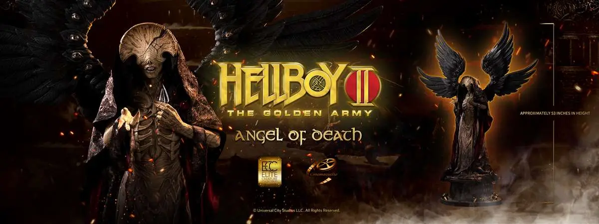 Figurine hellboy 2 angel of death 1/3 scale maquette
